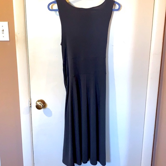 Sleeveless Dark Gray Dress Holiday - Picture 6 of 7